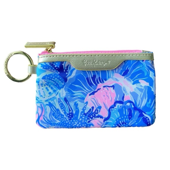 NWOT Lilly Pulitzer ID Case in SHADE SEEKERS - Picture 2 of 3